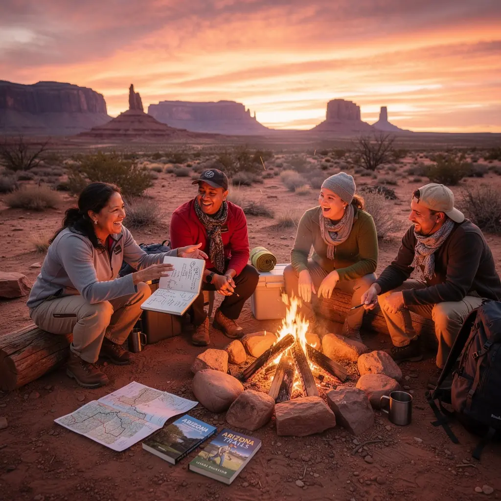Mapka z zaznaczonymi atrakcjami turystycznymi w Stanach Zjednoczonych.